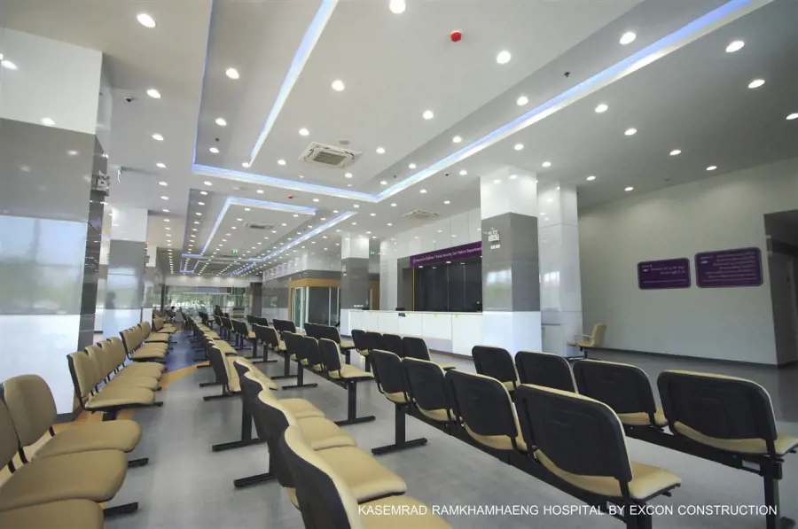 งานก่อสร้างอาคาร โรงพยาบาลเกษมราษฎร์ รามคำแหง