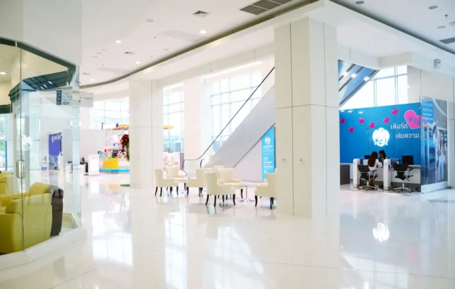 งานสถาปัตยกรรมและตกแต่งภายใน โรงพยาบาลเวิลด์เมดิคอล