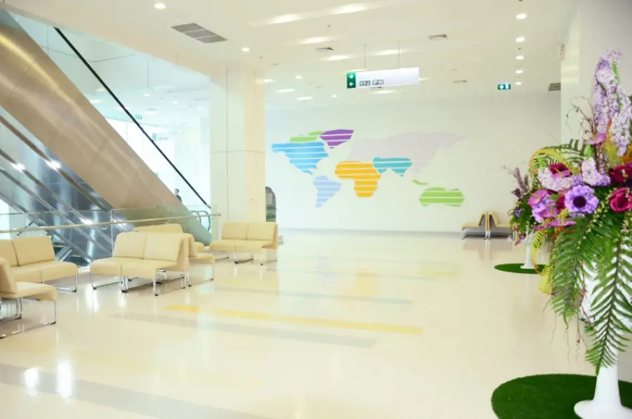 งานสถาปัตยกรรมและตกแต่งภายใน โรงพยาบาลเวิลด์เมดิคอล