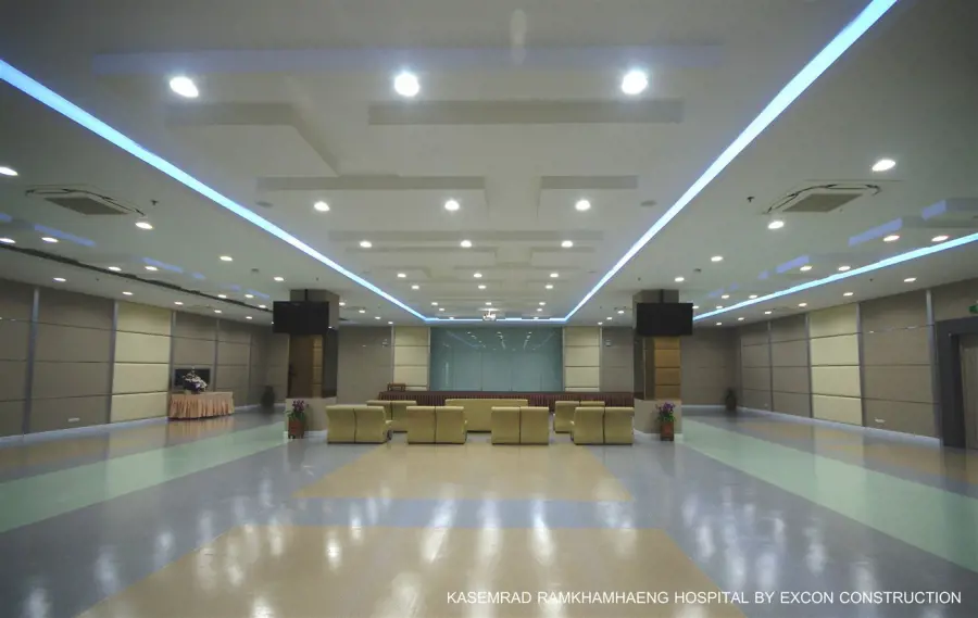 งานก่อสร้างอาคาร โรงพยาบาลเกษมราษฎร์ รามคำแหง